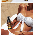 Loción de bronceado de sol oscuro bronceador oscuro ultra oscuro